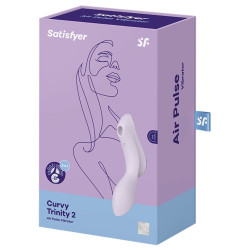 Satisfyer Stimulateur de clitoris Curvy trinity 2 Satisfyer